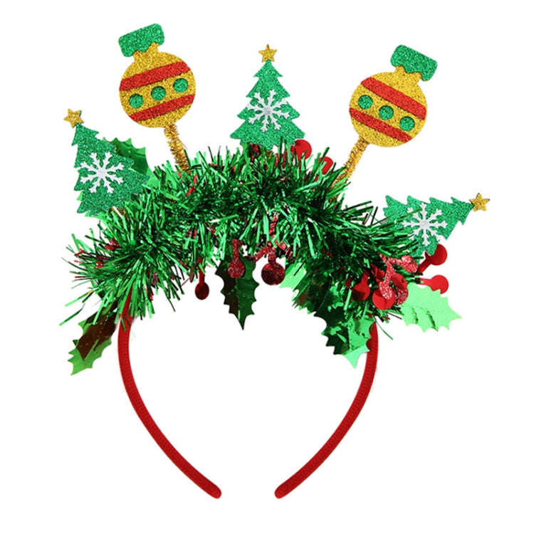Christmas Party Dress Up New Year Headdress Christmas Decoration Colorful Stripes Headband, Style...