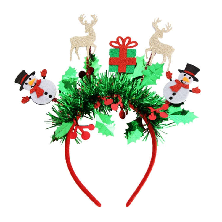 Christmas Party Dress Up New Year Headdress Christmas Decoration Colorful Stripes Headband, Style...