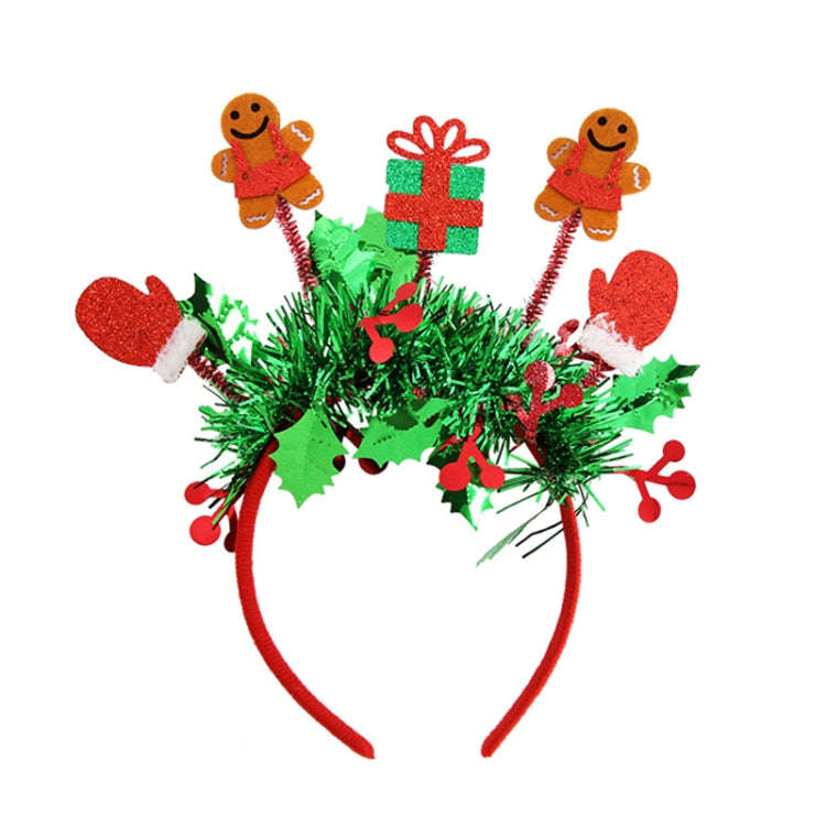 Christmas Party Dress Up New Year Headdress Christmas Decoration Colorful Stripes Headband, Style...