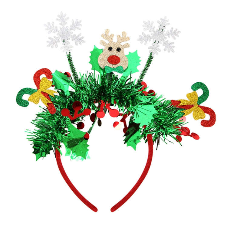 Christmas Party Dress Up New Year Headdress Christmas Decoration Colorful Stripes Headband, Style...