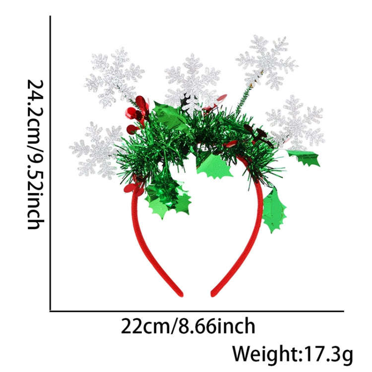 Christmas Party Dress Up New Year Headdress Christmas Decoration Colorful Stripes Headband, Style...