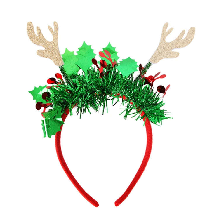 Christmas Party Dress Up New Year Headdress Christmas Decoration Colorful Stripes Headband, Style...