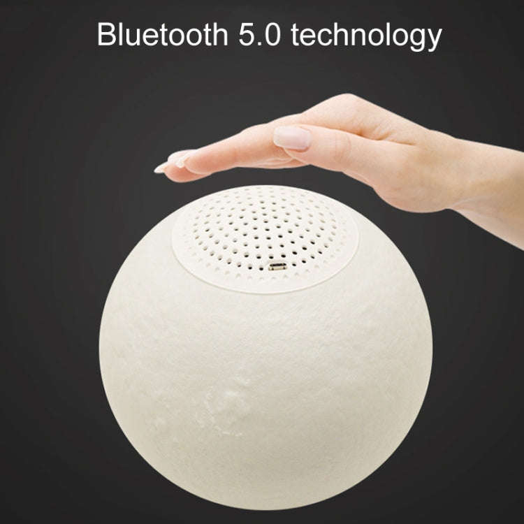 Magnetic Levitation Bluetooth Speaker Ornament Desktop Ambient Glow Night Lights, Style: Light Pa...