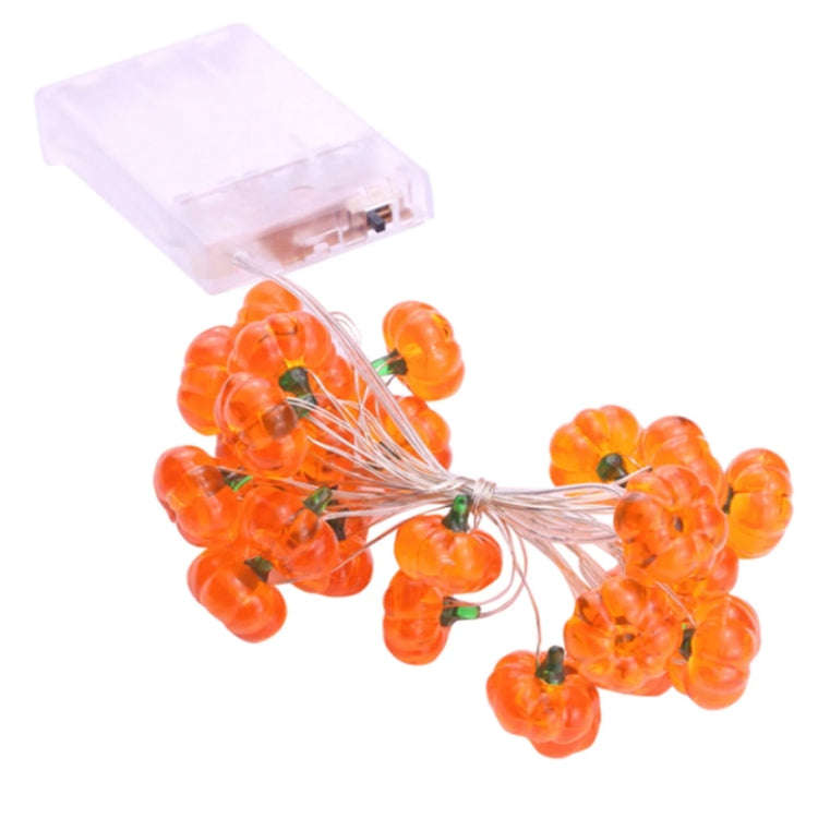 LED Halloween 3D Pumpkin String Lights Bar Shop Ambience Scene Layout Decorative Lanterns, Style:...