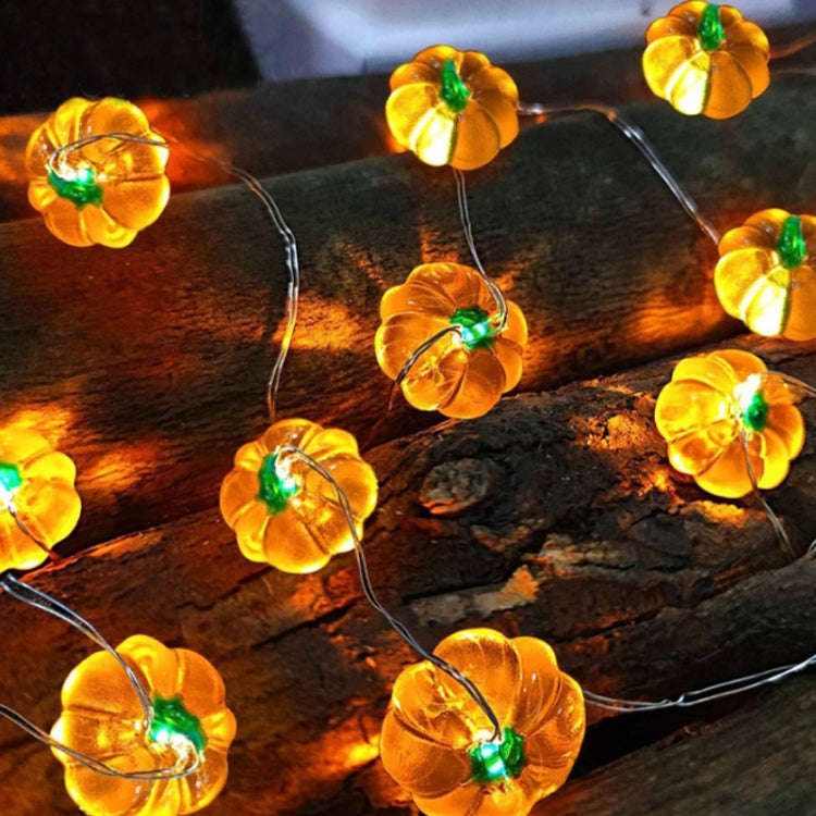 LED Halloween 3D Pumpkin String Lights Bar Shop Ambience Scene Layout Decorative Lanterns, Style:...