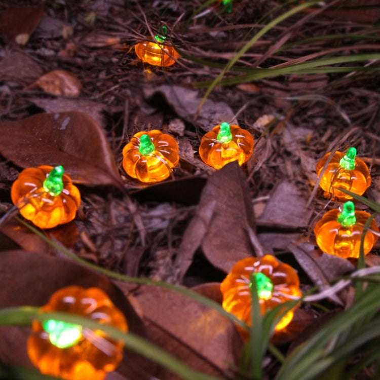 LED Halloween 3D Pumpkin String Lights Bar Shop Ambience Scene Layout Decorative Lanterns, Style:...
