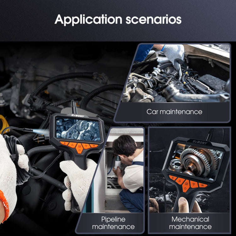 SVBONY SM501 Industrial Borescope 2 Megapixel HD 4.3-inch IP67 Waterproof Probe