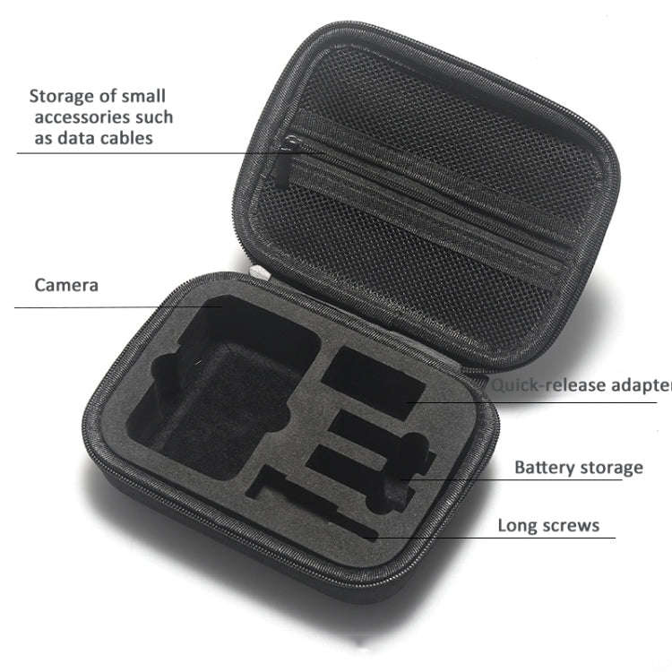 For DJI OSMO Action 5 Pro / Action 4 / Action 3 Camera Storage Bag Hard Shell Protective Case