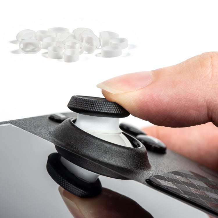 10pairs For Steam Deck / PS4 / PS5 / Switch / Xbox Gamepad Remote Stick Anti-Wear Ring