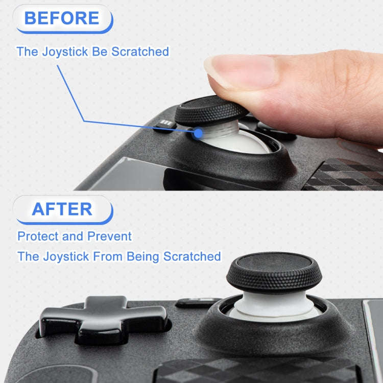 10pairs For Steam Deck / PS4 / PS5 / Switch / Xbox Gamepad Remote Stick Anti-Wear Ring