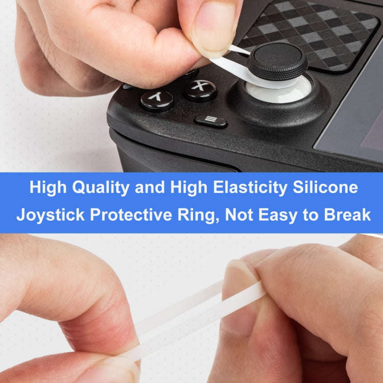 10pairs For Steam Deck / PS4 / PS5 / Switch / Xbox Gamepad Remote Stick Anti-Wear Ring