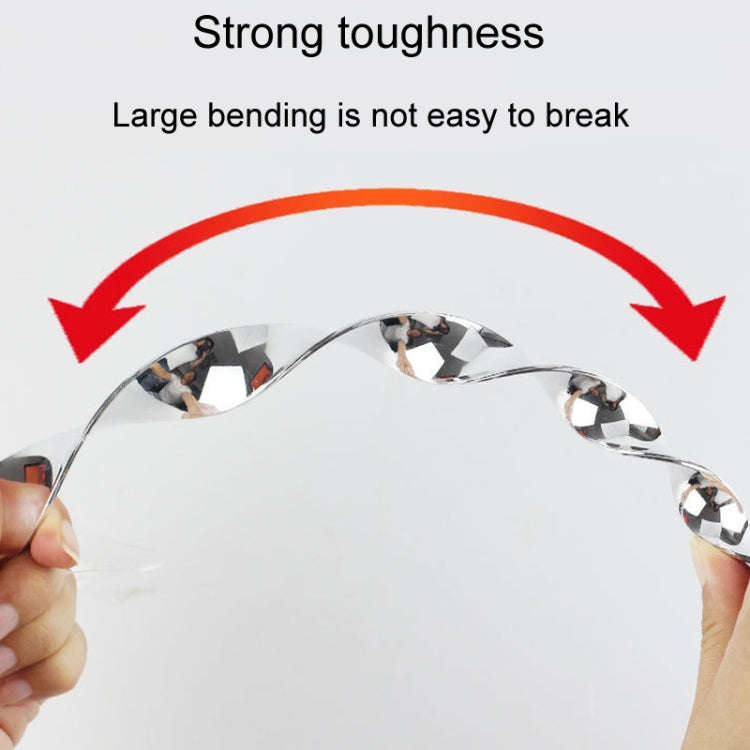12pcs / Set 30cm Laser Bird Repellent Spiral Wind Reflective Stick Orchard Balcony Garden Decoration