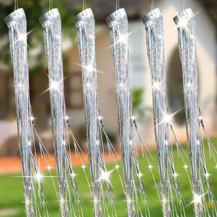 Garden Laser Reflective Bird Repellent Strips Balcony Orchard Decorative Reflective Tape(Silver)