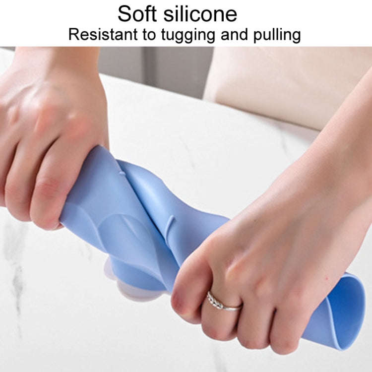 Large Cute Flower Silicone Freshness Lid Kitchen Household Food Dustproof Cover(Pink)