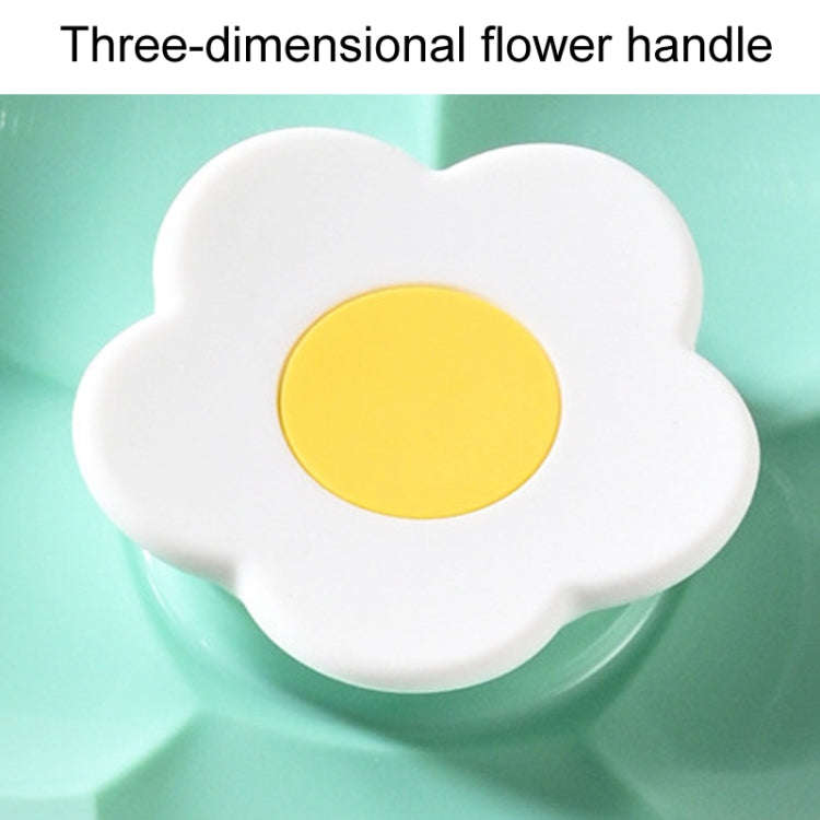 Small Cute Flower Silicone Freshness Lid Kitchen Household Food Dustproof Cover(Pink)