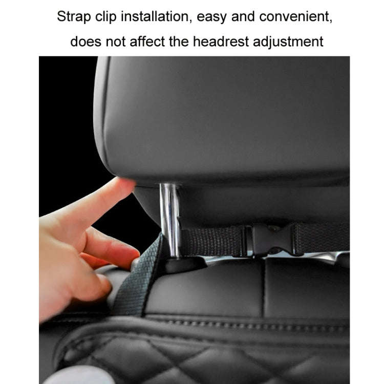2 In 1 Car Seat Back Storage Hanging Tissue Bag, Style: Enlarged