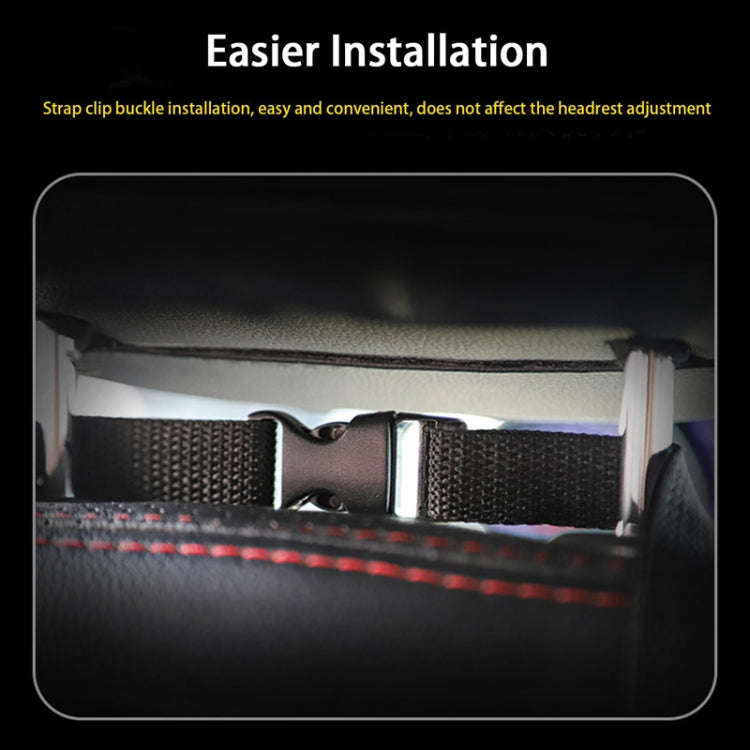 2 In 1 Car Seat Back Storage Hanging Tissue Bag, Style: Enlarged