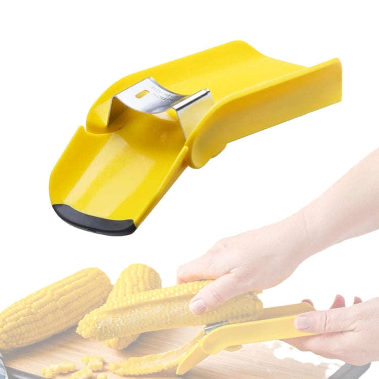 Fast Corn Cob Seperater Kitchen Gadgets Planer Knife(Yellow)