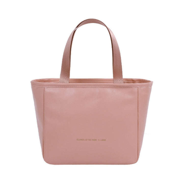 Women Tote Lunch Bag Portable Outdoor Picnic Bento Lunchbox Food Cooler Thermal Bag(Pink)