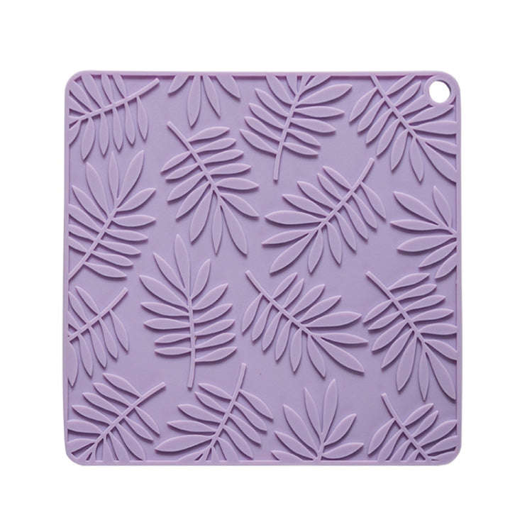 9.5cm Household Square Silicone Heat Insulating Mat Kitchen High Temperature Resistant Baking Pla...