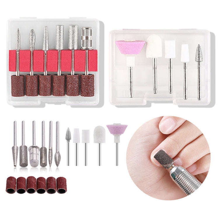 A138-2 Manicure Grinding Heads Set Nail Polishers Accessories Nail Tools