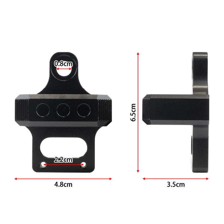 Solenoid Valve Mounting Bracket 3 Port For Mac AEM Boost Controller(Silver)