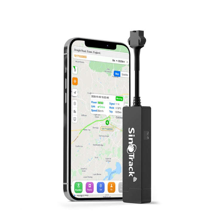 SinoTrack 2G GPS Motorcycle Anti-Theft Positioning Tracker, Model: 2G-ST-901A+Relay