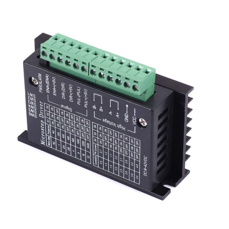 TB6600 Upgrade Version 4.0A 42V DC 32 Subdivision 42/57/86 Stepper Motor Driver