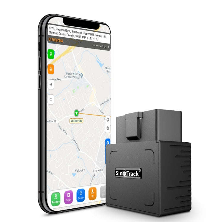 SinoTrack 2G OBD GPS Anti-Theft Real-Time Positioning Tracker(2G-ST-902)