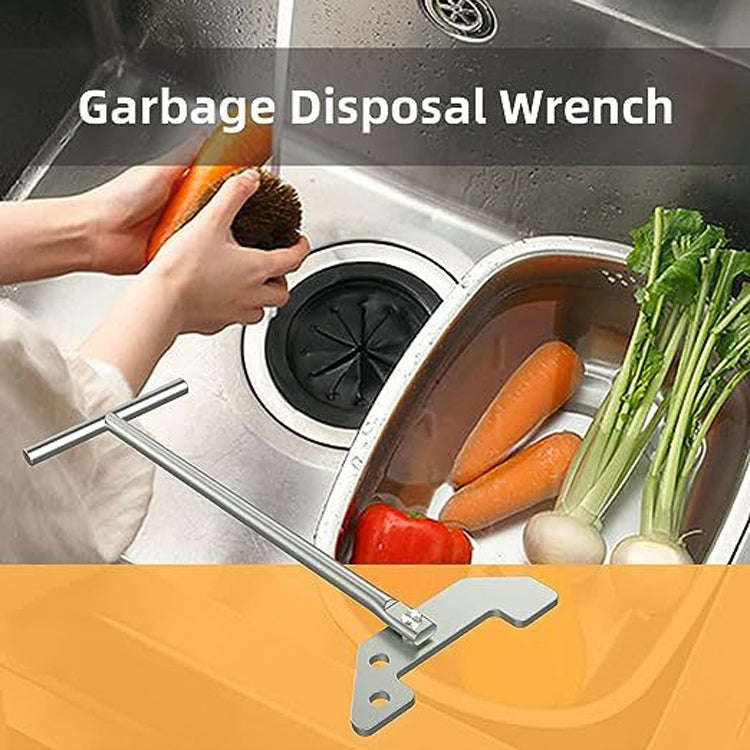 1pc Garbage Disposer Unjamming Wrench For Remove Clogging Above The Sink