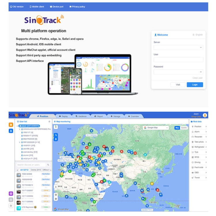 SinoTrack Car GPS Positioning Anti-Theft Device For Elderly, Children Pets, Specifications: 4G