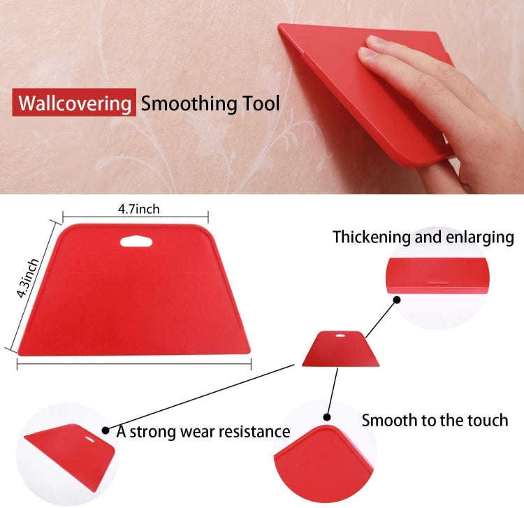 10 In 1 Wallpaper Smoothing Kit Car Vinyl Wrapping Tool Scraper