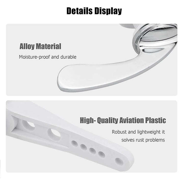 Toilet Flush Handle Replacement Toilet Hand Zinc Alloy Bathroom Accessories With Chain
