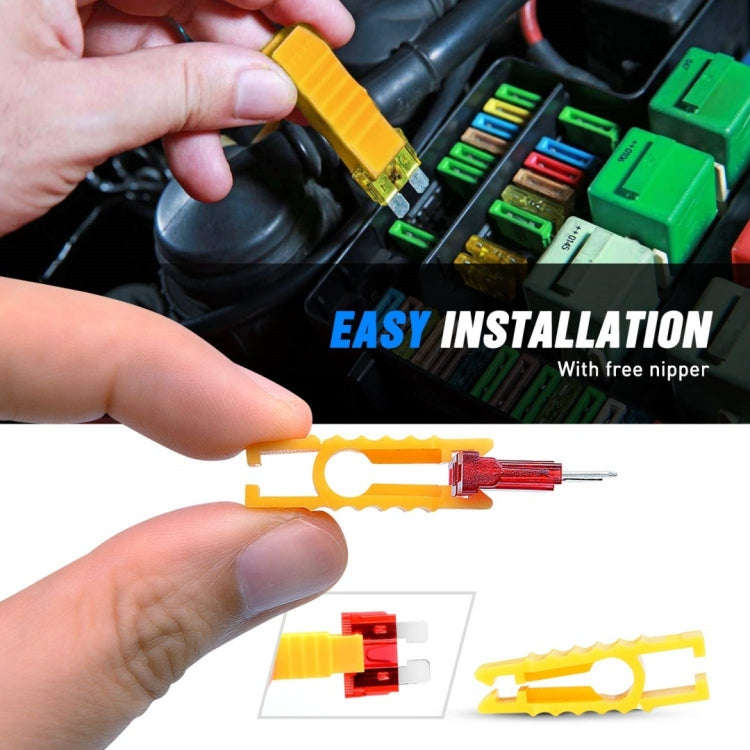 130pcs/Set Blade Fuse AWG Fuse Holder(No.14)