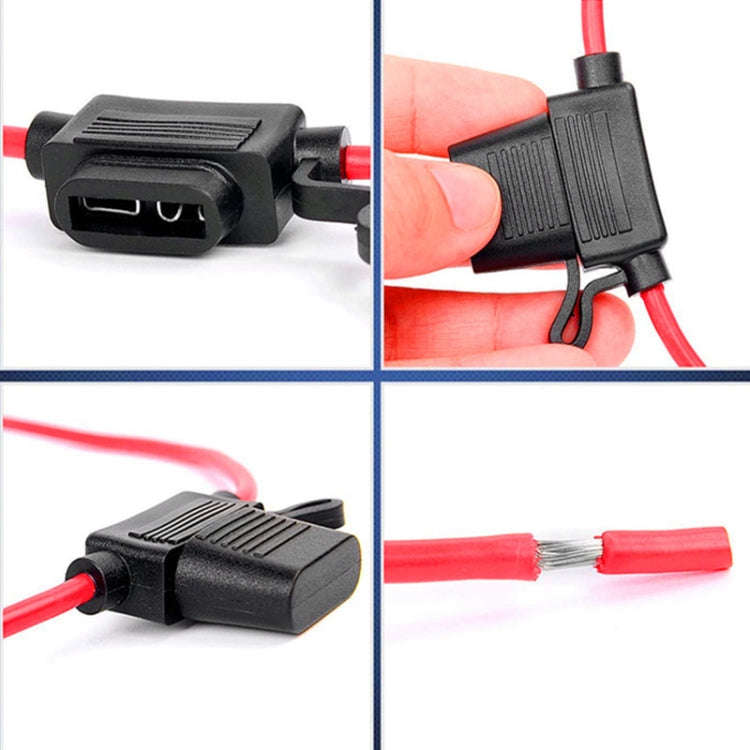 130pcs/Set Blade Fuse AWG Fuse Holder(No.14)