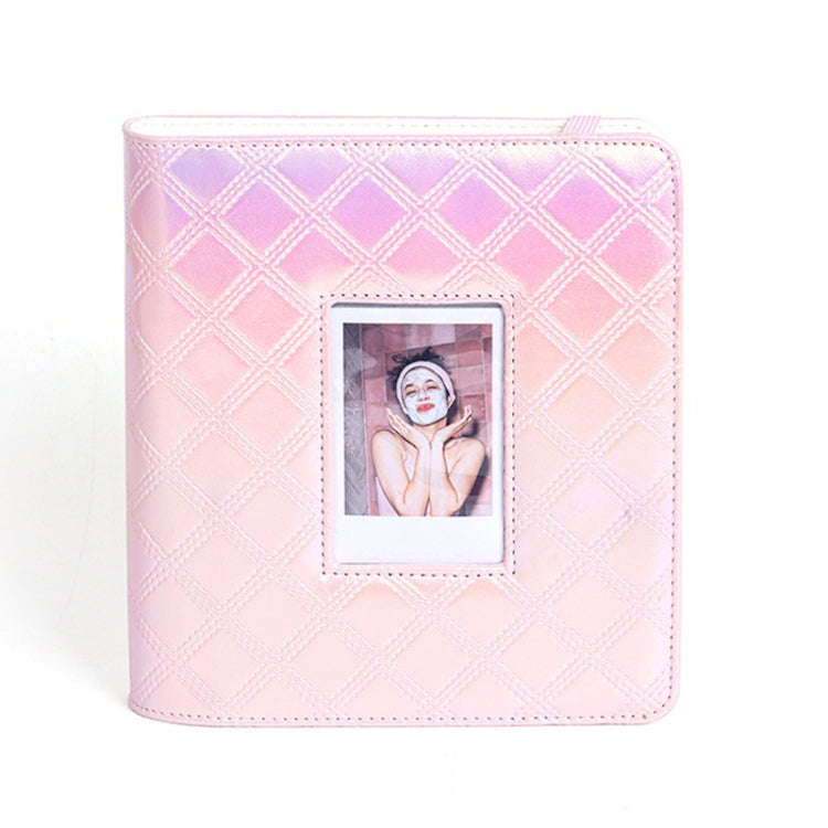 3 Inch 288 Pockets Hollowed Embroidery Line Square Album Celebrity Small Card Photo Large Capacit...