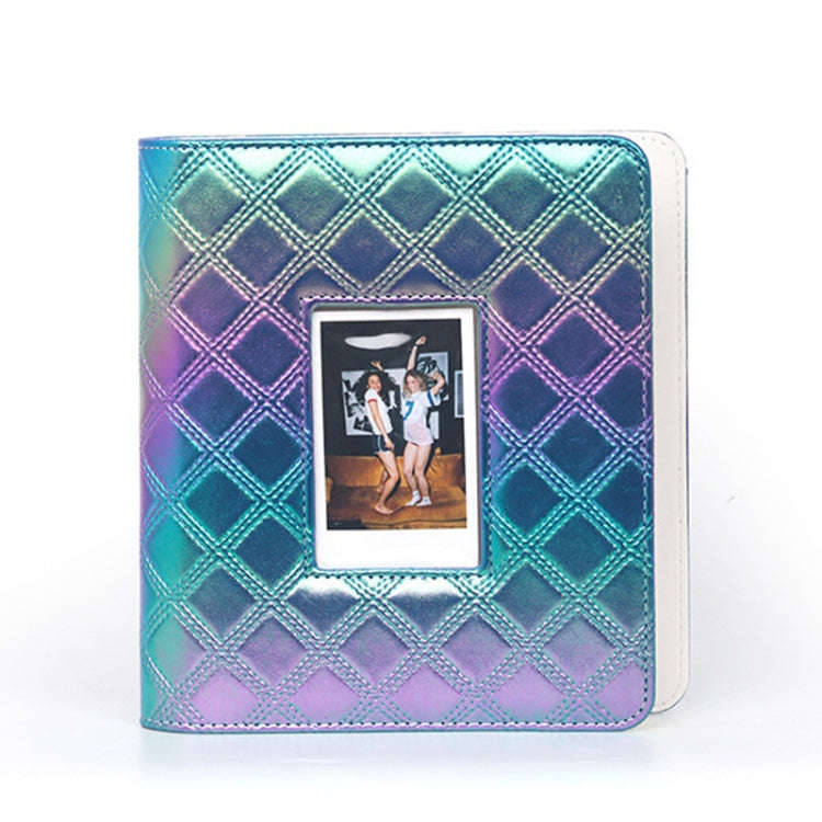 3 Inch 288 Pockets Hollowed Embroidery Line Square Album Celebrity Small Card Photo Large Capacit...