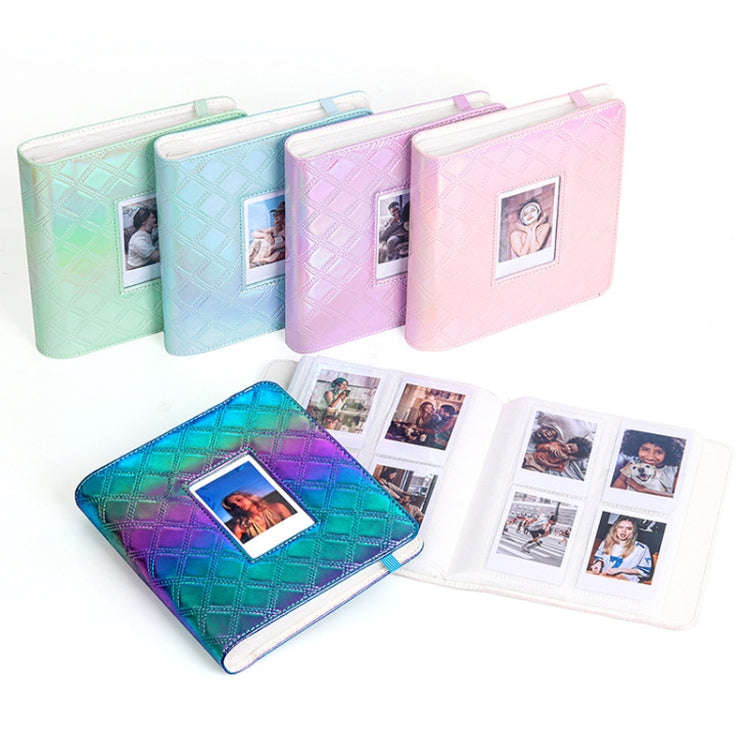 3 Inch 288 Pockets Hollowed Embroidery Line Square Album Celebrity Small Card Photo Large Capacit...
