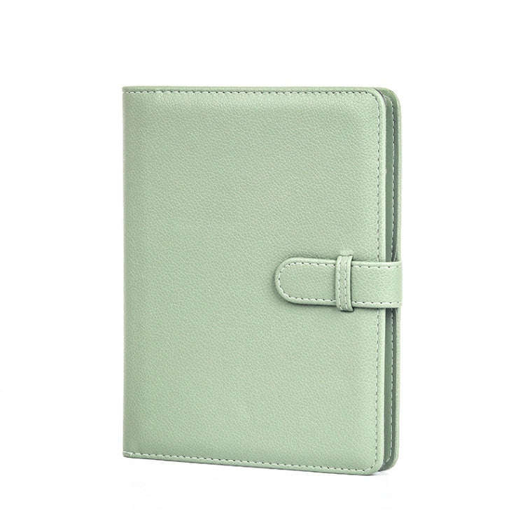 3 Inch 80 Pockets Photo Lychee Print Album Photo Book Card Album(Green)