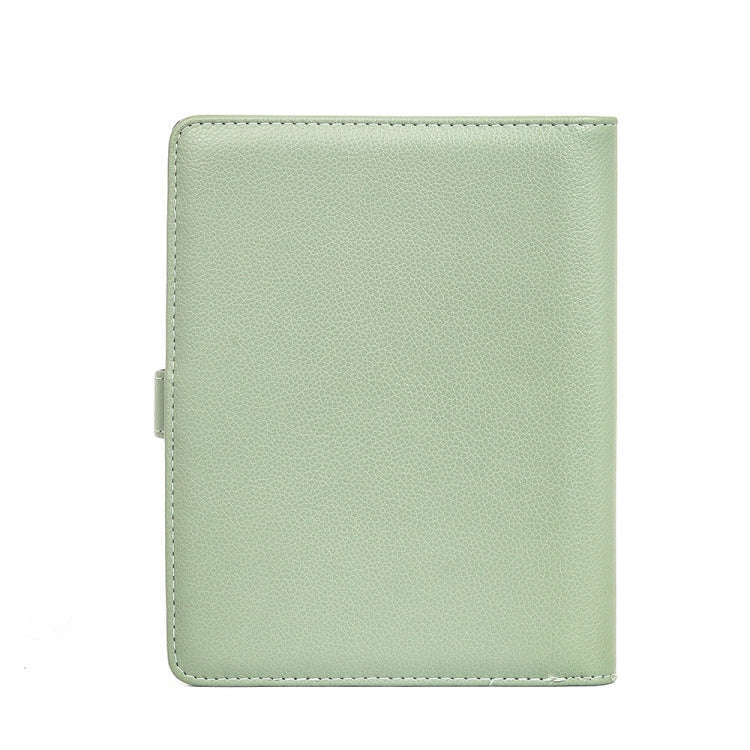 3 Inch 80 Pockets Photo Lychee Print Album Photo Book Card Album(Green)