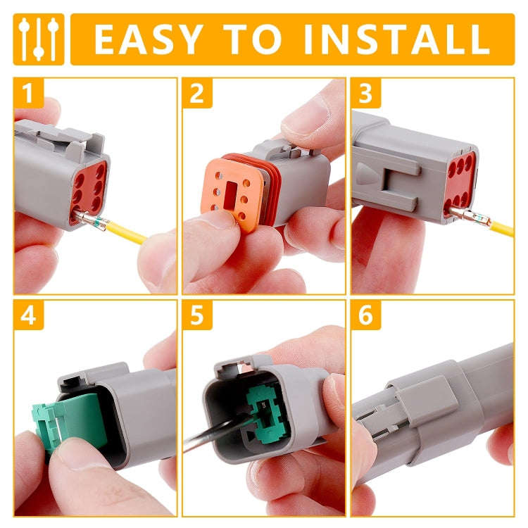 338pcs/Set DT Connector Kit Crimping Tool Set(2P/3P/4P/8P/6P/12P)