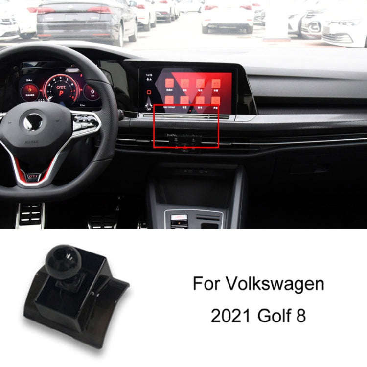 For Volkswagen Car Air Outlet Modified Mobile Phone Holder Base, Model: 21 Golf 8