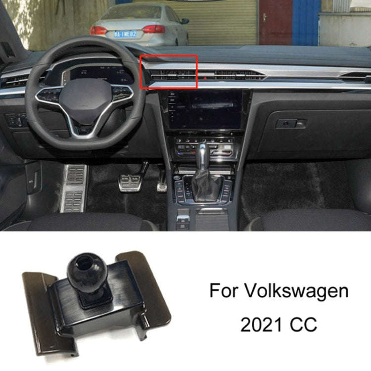 For Volkswagen Car Air Outlet Modified Mobile Phone Holder Base, Model: 21 CC