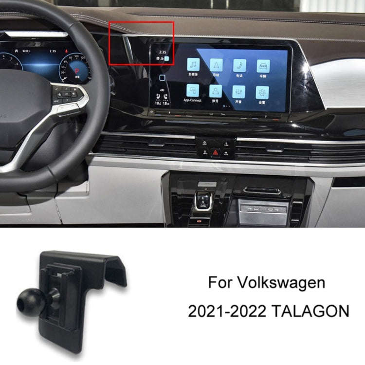For Volkswagen Car Air Outlet Modified Mobile Phone Holder Base, Model: 21-22 TALAGON
