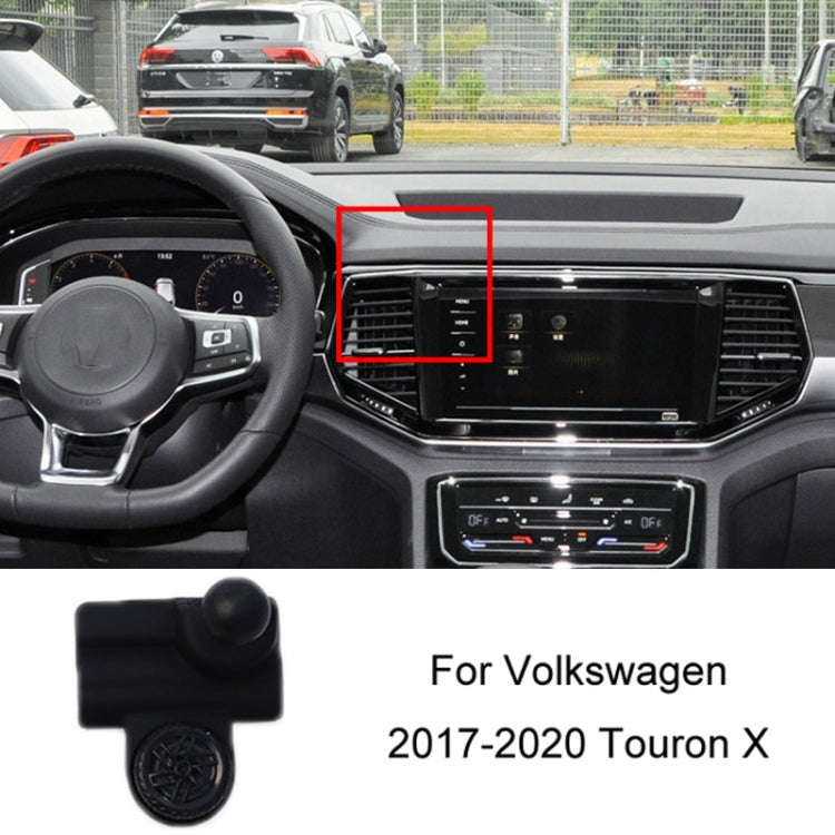 For Volkswagen Car Air Outlet Modified Mobile Phone Holder Base, Model: 17-20 Teramont X