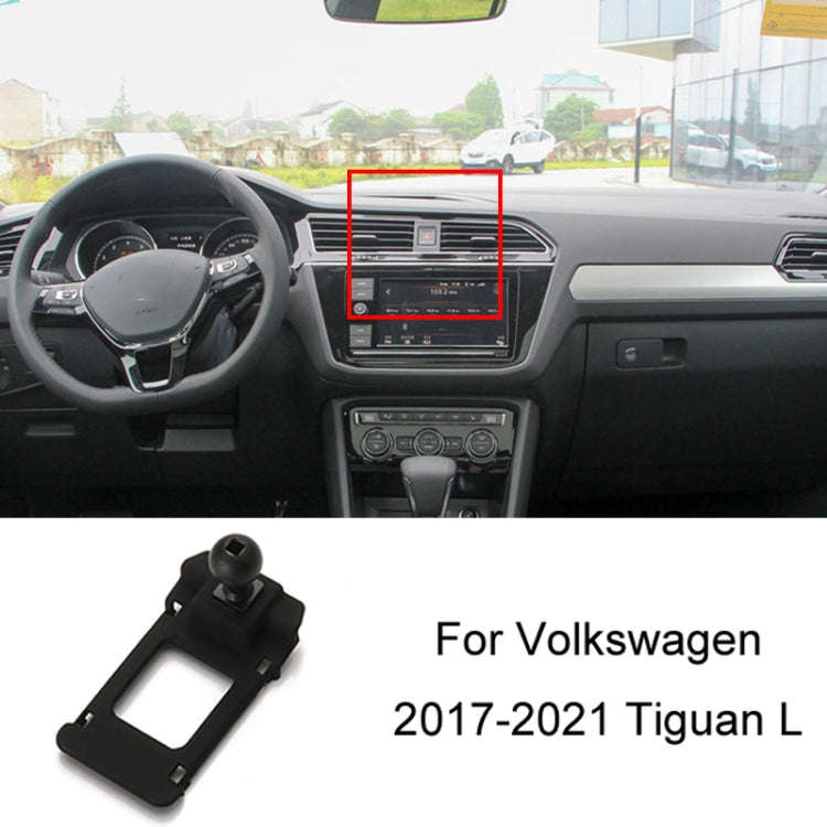 For Volkswagen Car Air Outlet Modified Mobile Phone Holder Base, Model: 17-21 Tiguan L