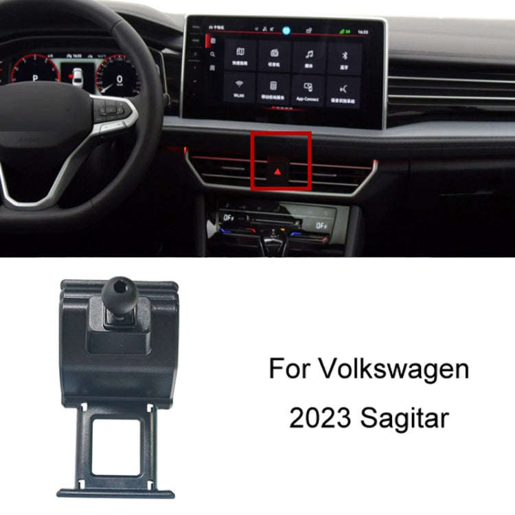 For Volkswagen Car Air Outlet Modified Mobile Phone Holder Base, Model: 23 Sagitar