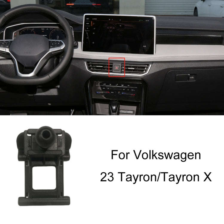 For Volkswagen Car Air Outlet Modified Mobile Phone Holder Base, Model: 23 Tayron/Tayron X