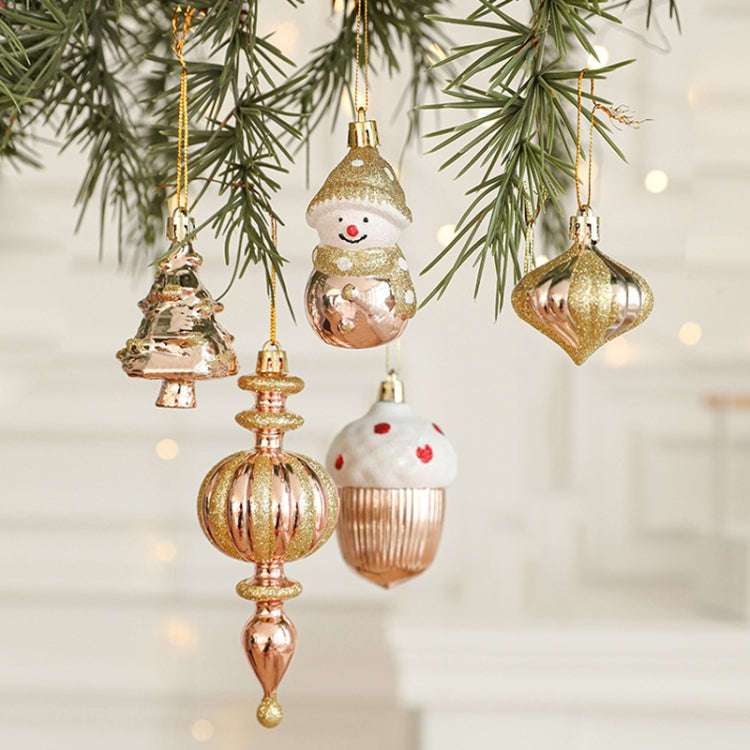 2pcs Christmas Decoration Christmas Tree Pendant Hanging Ornament, Style: Christmas Tree