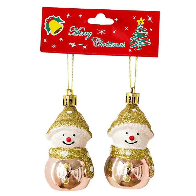 2pcs Christmas Decoration Christmas Tree Pendant Hanging Ornament, Style: Christmas Tree